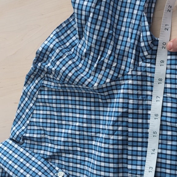 BROOKS BROTHERS Regent Shirt, size S, neck 16,  long sleeves, gingham, Oxford - Picture 6 of 7